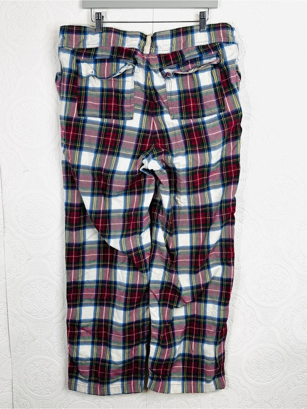 Vintage Abercrombie & Fitch Pants Mens Size LARGE Plaid Golf Preppy Retro Y2K